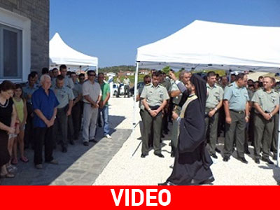 Εγκαινιάστηκαν οι στρατιωτικές κατοικίες στο Κουφόβουνο